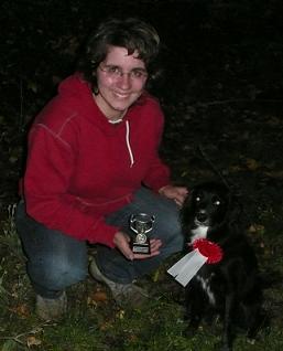 Fides erster Agilitypokal: V2 bei den Weser-Ems-Hopper am 4.10.2009